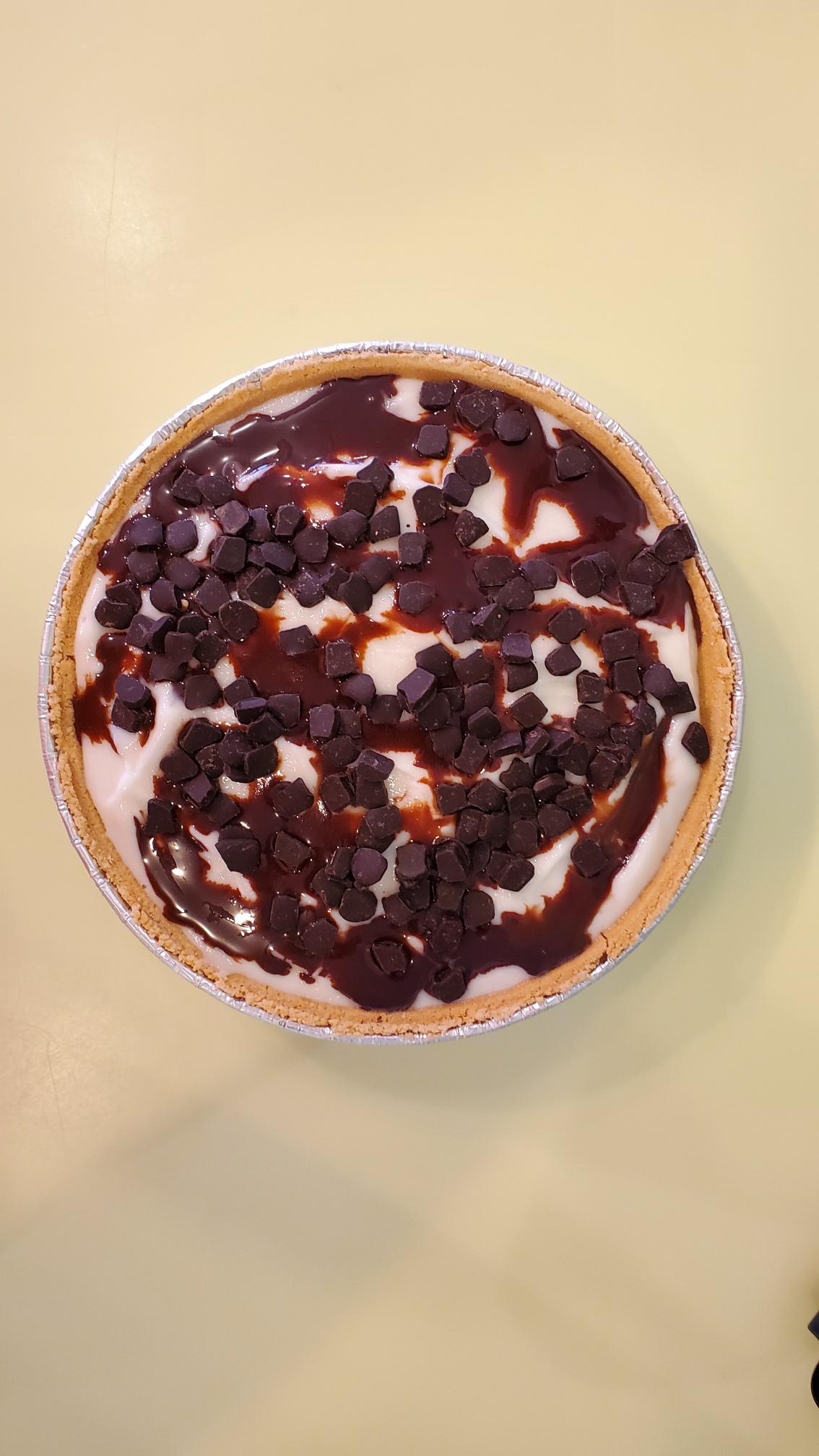 Order White Chocolate Mousse Pie food online from Tcby store, Champaign on bringmethat.com