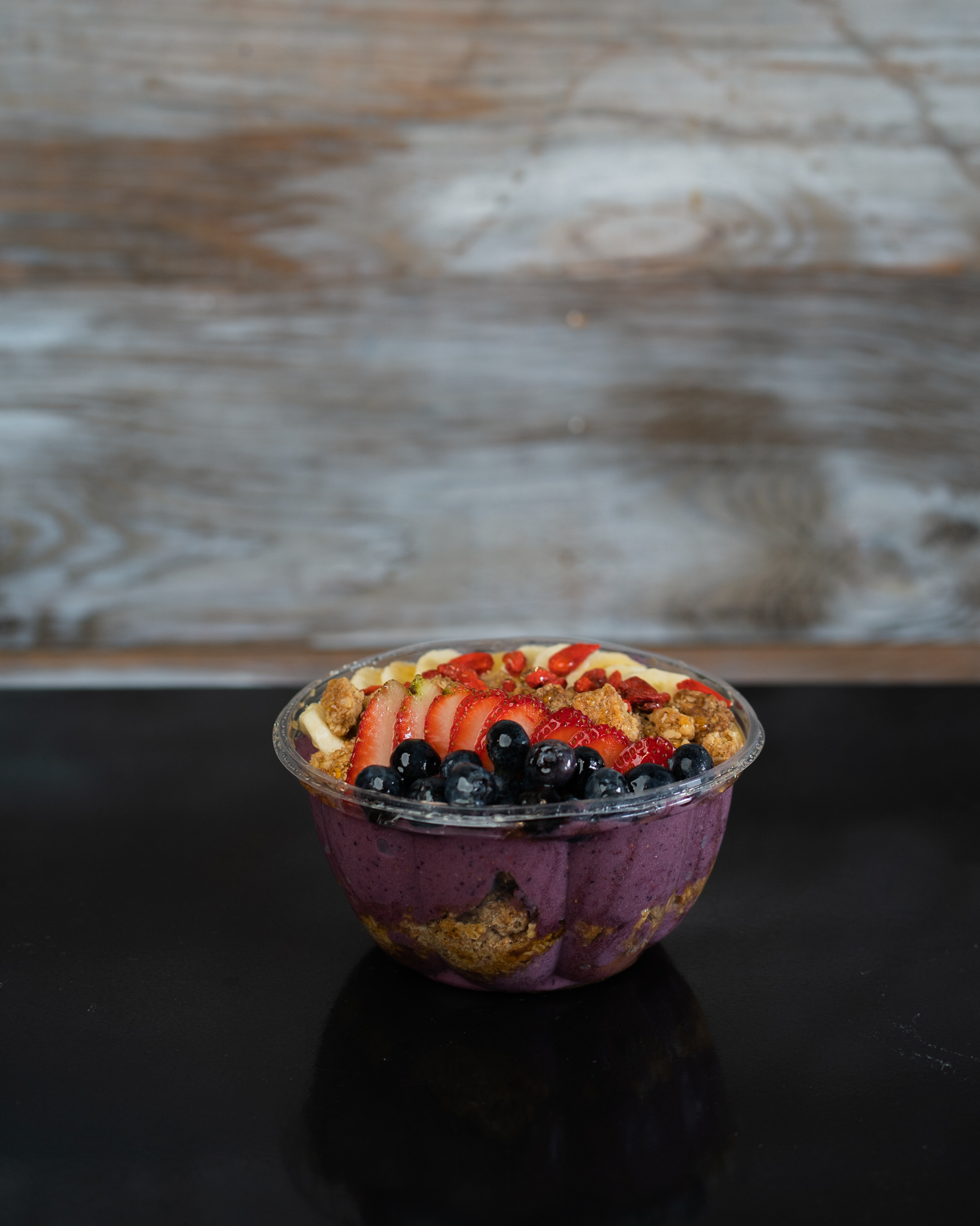 Order {Very Berry Açaí Bowl} Fan Favorite! food online from Juiceria Smoothie Bar and Cafe store, Goose Creek on bringmethat.com