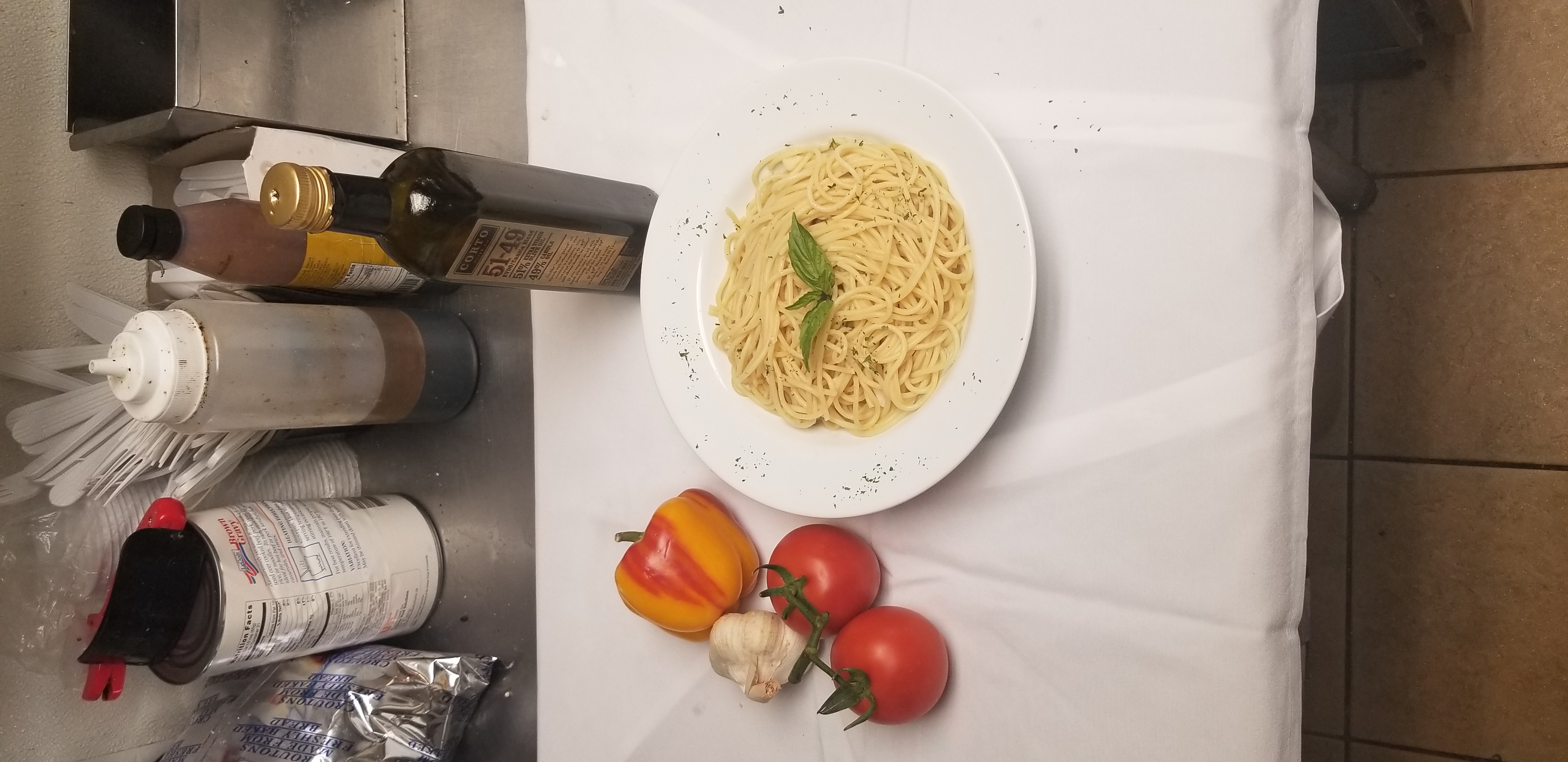 Order Pasta with Garlic and Olive Oil food online from Outta Hand Pizza store, Westfield on bringmethat.com