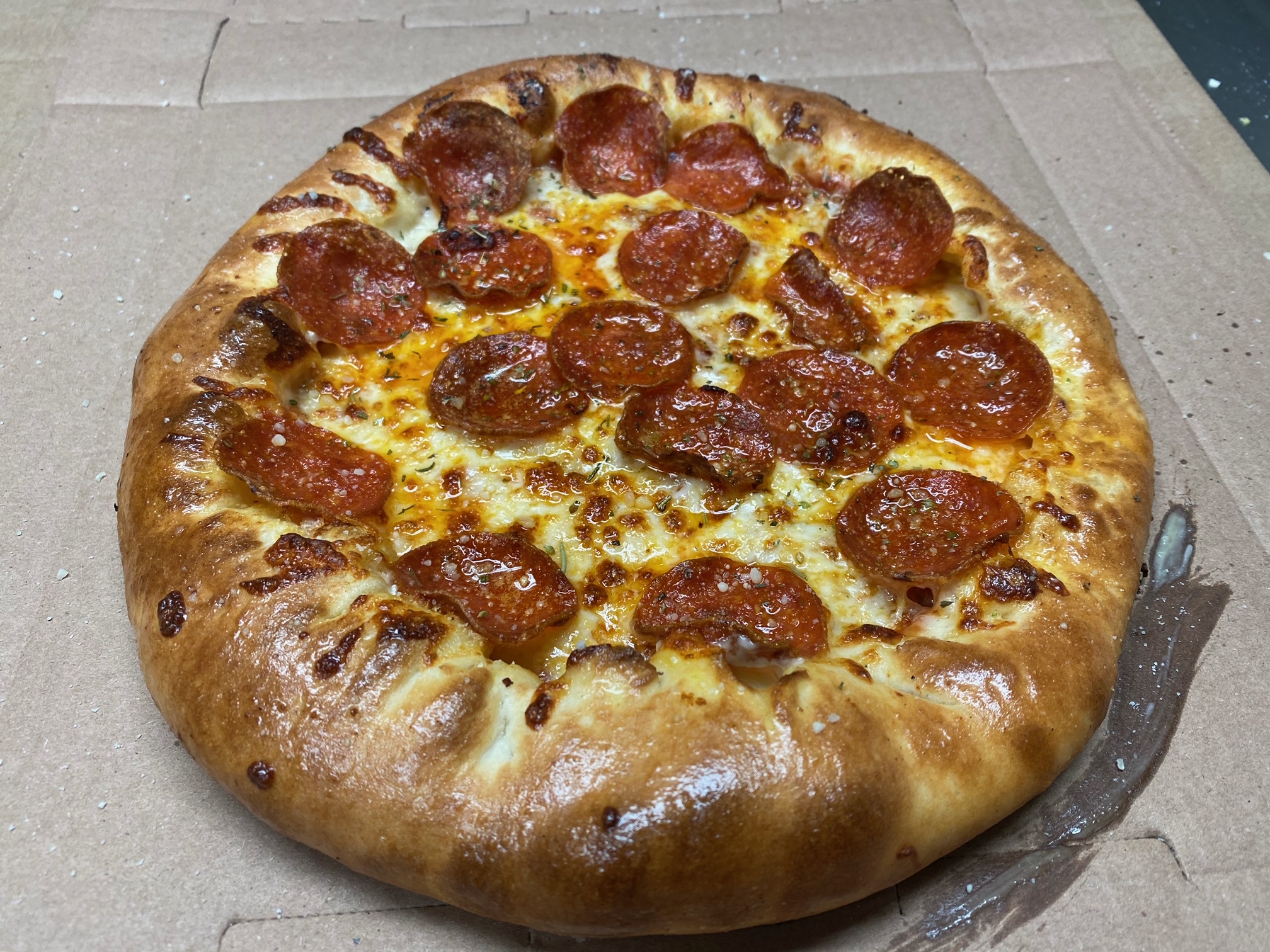 Order Build Your Own 1 Topping Pizza food online from Georgio's Oven Fresh Pizza Co. store, Norton on bringmethat.com