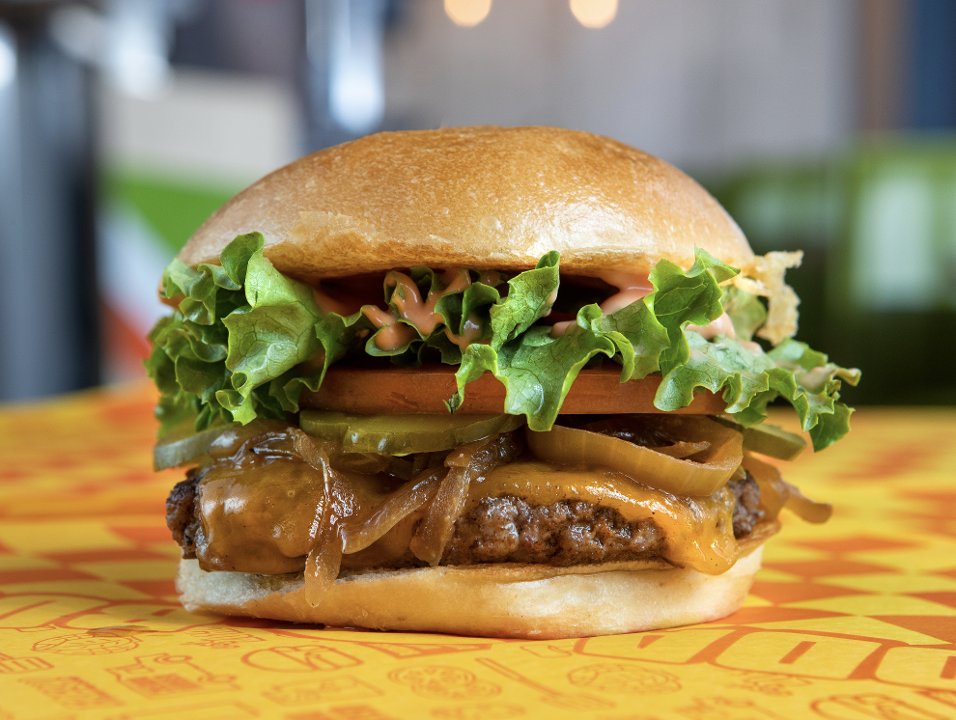 Order The Chedda Burger food online from Chedda Burger store, Salt Lake City on bringmethat.com