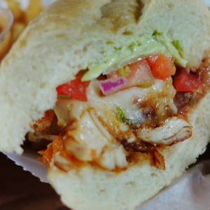 Order Grilled Chicken Torta food online from I Love Tacos store, Louisville on bringmethat.com