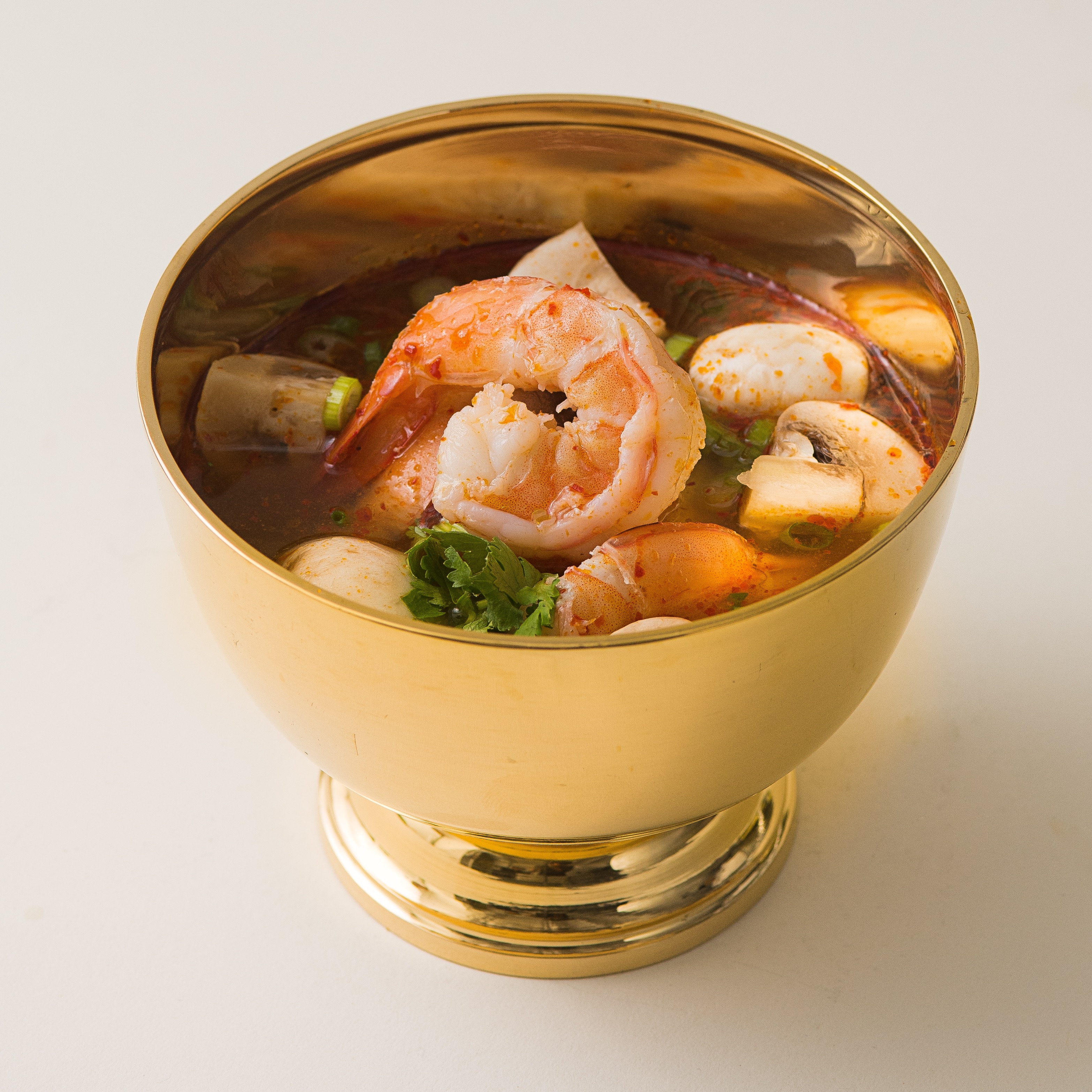 Order Tom Yum Soup food online from Thep Thai Restaurant store, New York on bringmethat.com