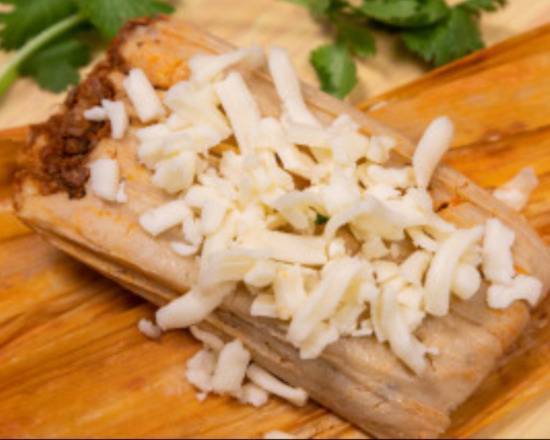 Order Tamale with Cheese food online from El Indio Mexicano Restaurant store, Los Angeles on bringmethat.com
