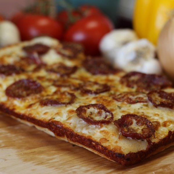 Order Pepperoni Cheesy Bread food online from Hello Faz Pizza store, Ann Arbor on bringmethat.com