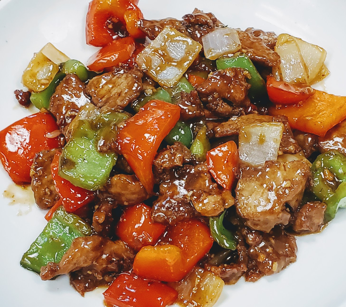 Order Pepper Steak food online from China Gold store, Austin on bringmethat.com