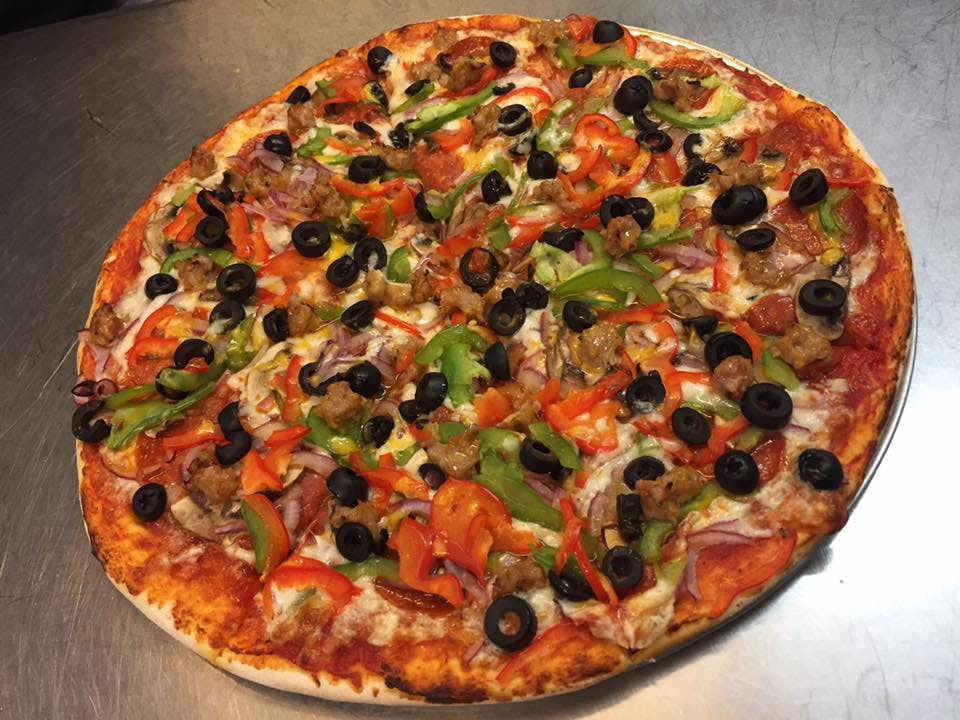 Order Supreme Combo Pizza - Large 14'' food online from Pizza Depot store, Sacramento on bringmethat.com