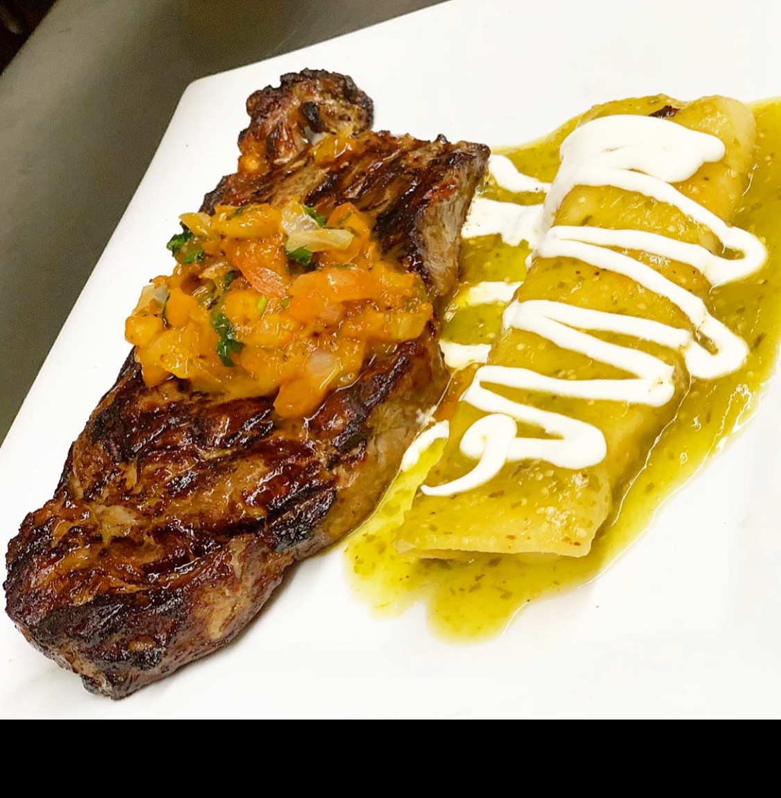 Order Carne Asada Tampiquena food online from Patron mexican grill store, New York on bringmethat.com