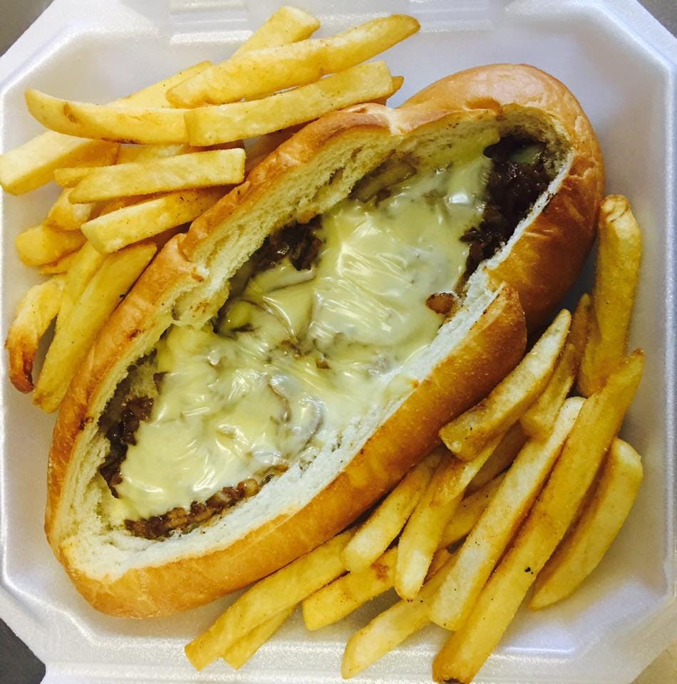 Order BBQ Philly Cheese Steak - Single Meat food online from Napoli's Pizza store, Anchorage on bringmethat.com