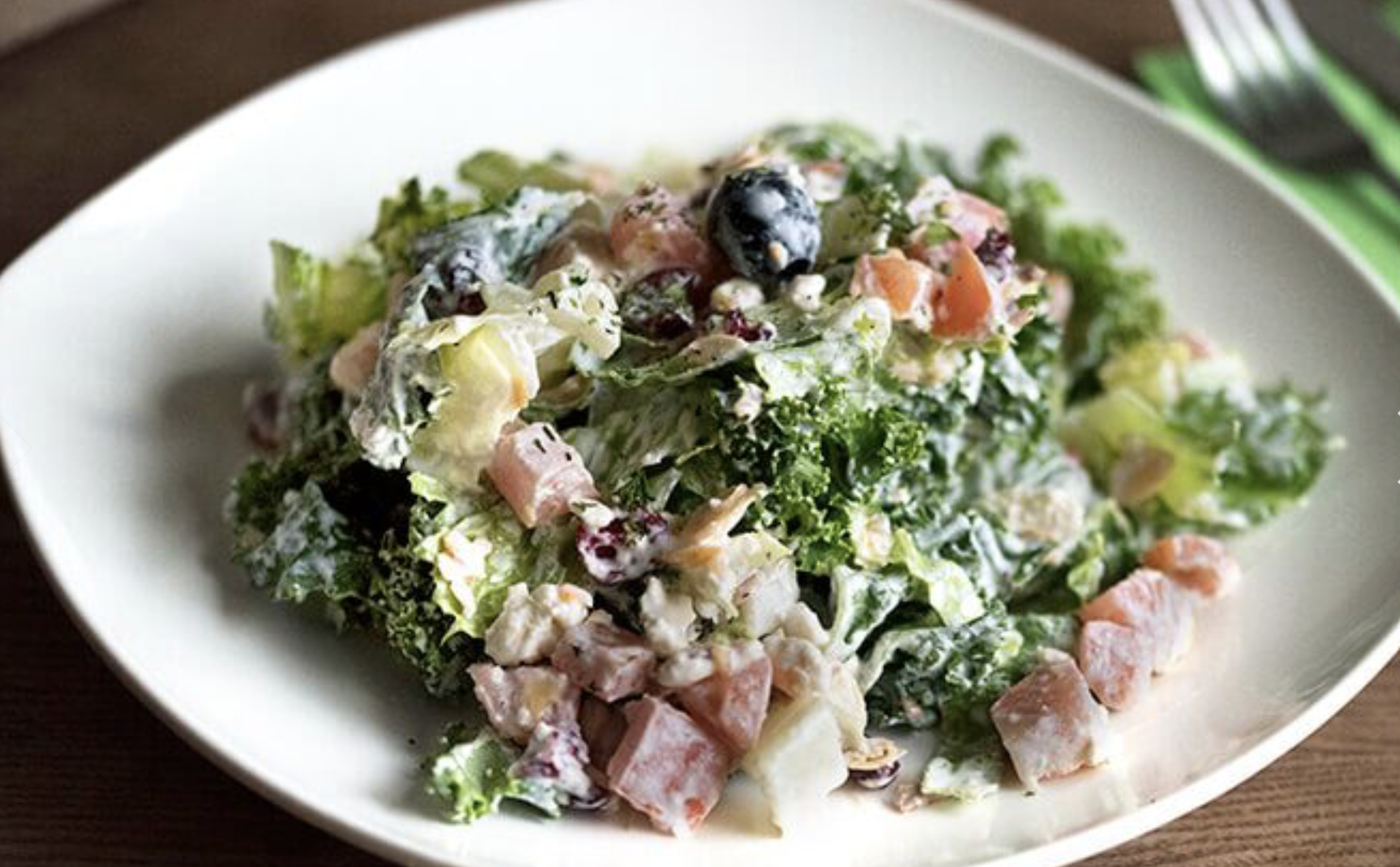Order Farida Kale Salad  food online from Asian Cuisine store, New York on bringmethat.com