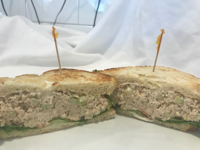 Order Gourmet House Tuna Salad Sandwich food online from Why Cook? store, Alameda on bringmethat.com