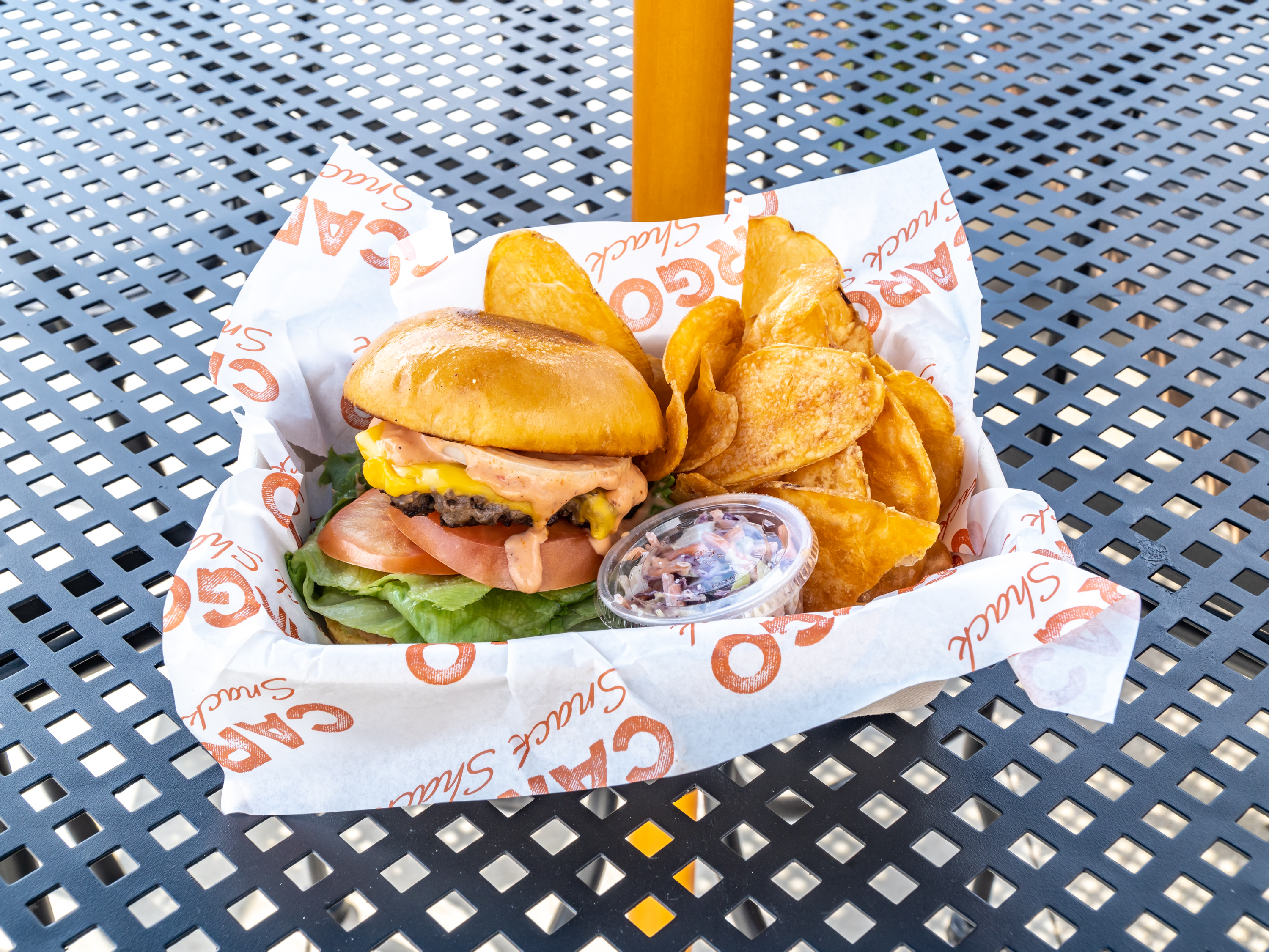 Order Cargo Burger food online from Cargo Snack Shack store, Los Angeles on bringmethat.com
