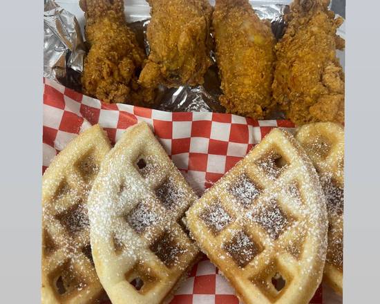 Order Chicken & Waffles food online from Shelby's Food For The Soul store, Killeen on bringmethat.com