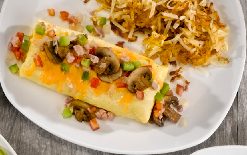 Order The Everything Omelet food online from Perkins Restaurant 3842 store, Grand Forks on bringmethat.com