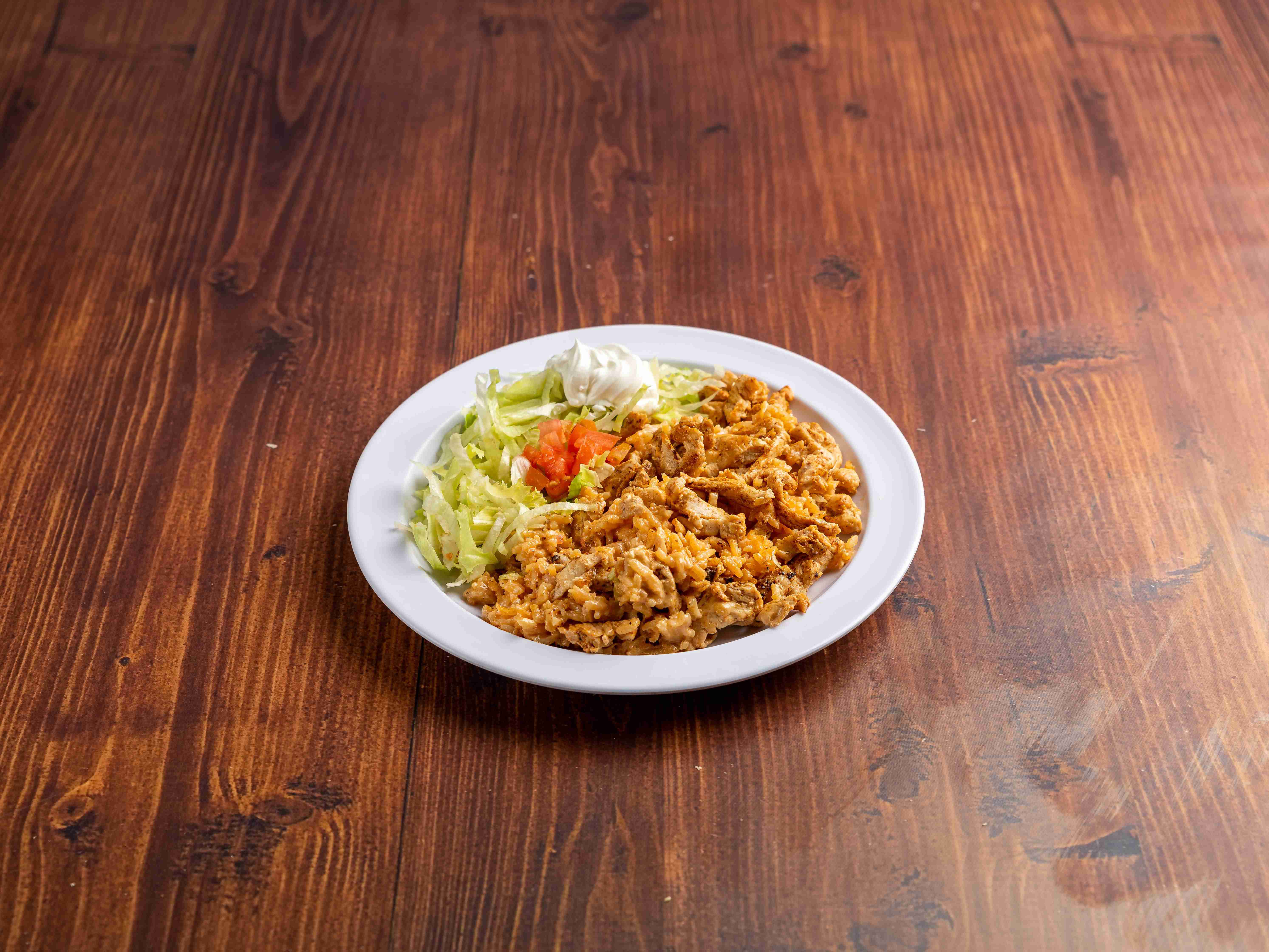 Order Arroz con Pollo food online from Habanero Mexican Grill store, Clemson on bringmethat.com