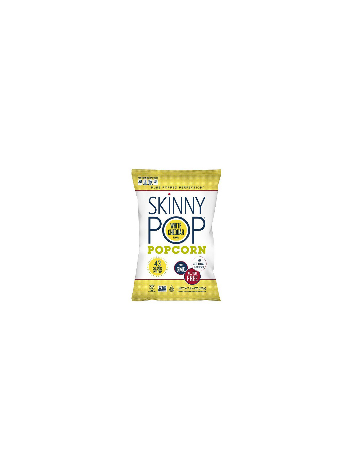 Order Skinny Pop White Cheddar food online from Chevron Extramile store, Irvine on bringmethat.com