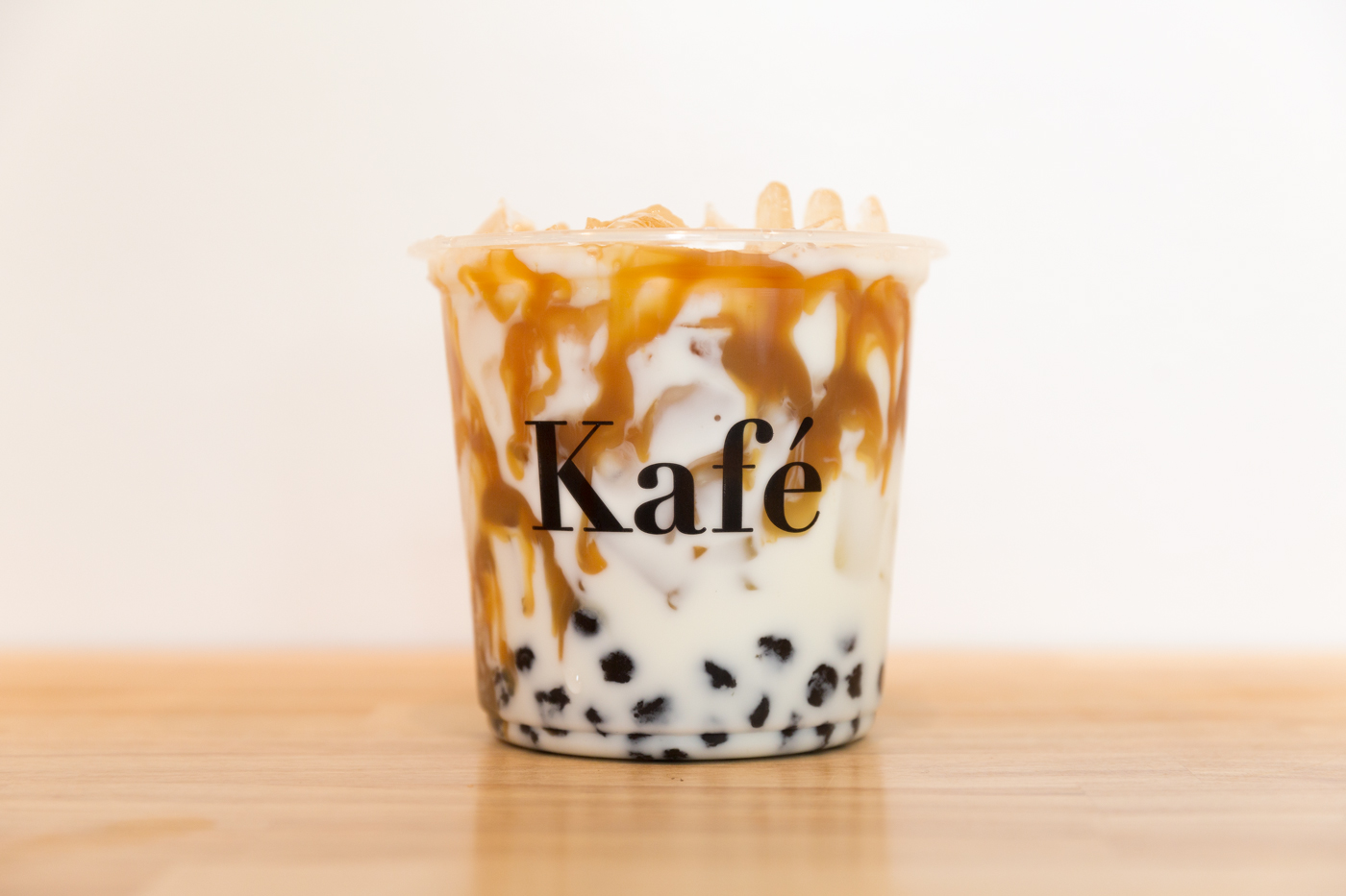 Order Caramel Milk Boba food online from Kafe store, Forest Grove on bringmethat.com