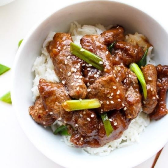 Order Mongolian Beef food online from Shang Noodle store, Chicago on bringmethat.com