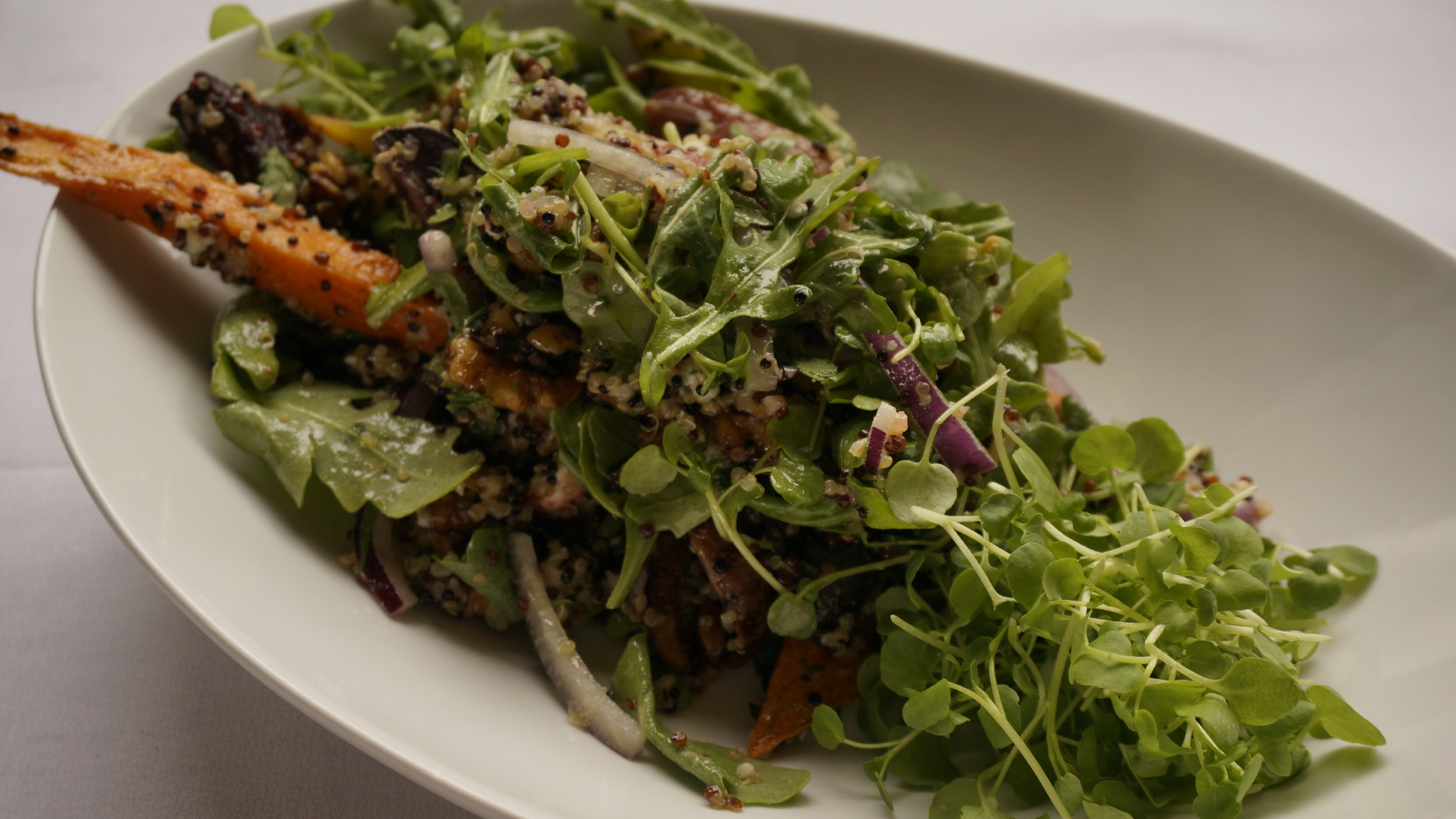 Order Quinoa Salad food online from Bossa Nova Brazilian Cuisine store, Los Angeles on bringmethat.com