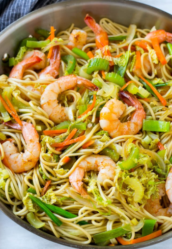 Order Shrimp Chow Mein food online from China Wok store, Cypress on bringmethat.com