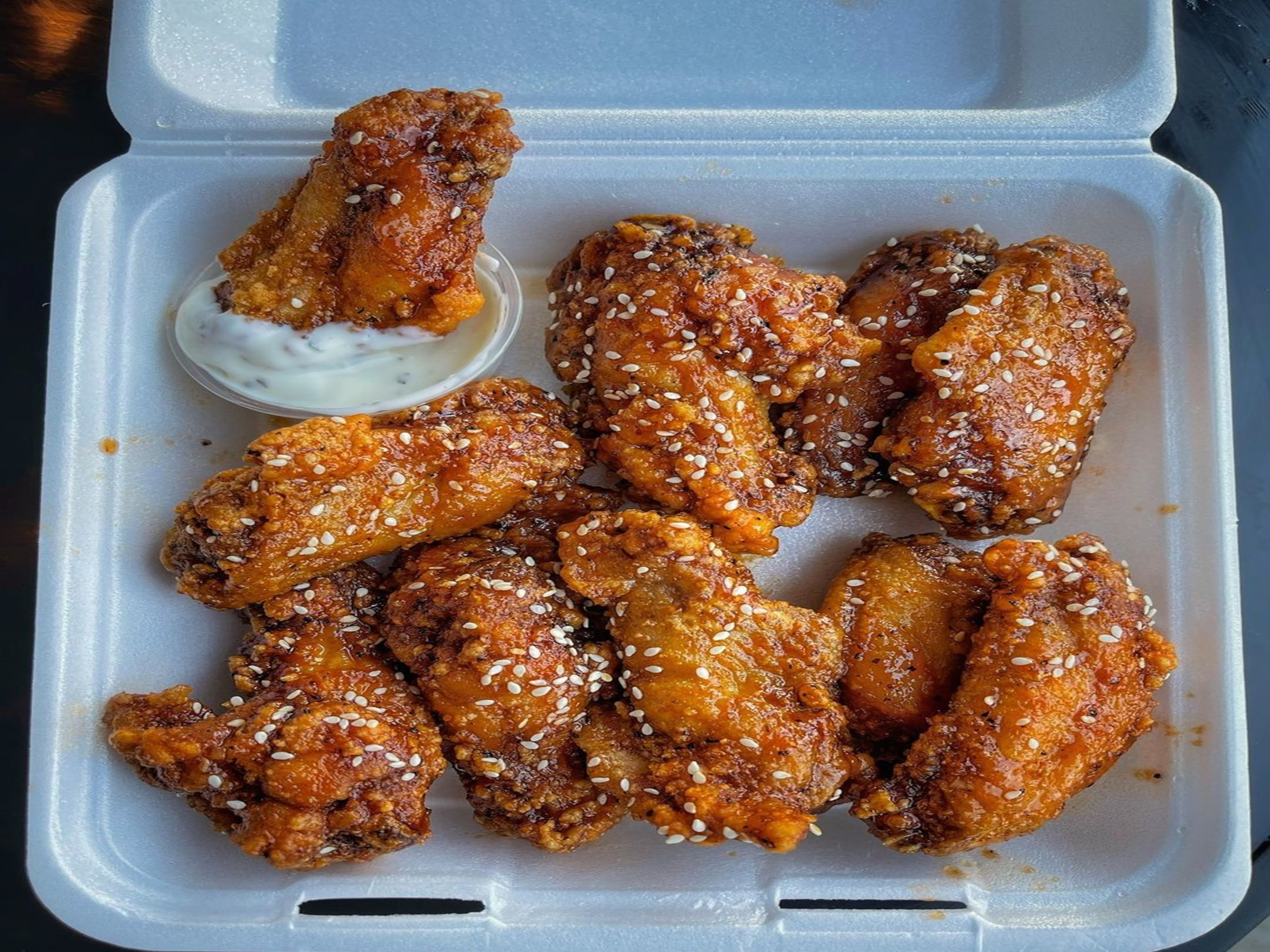 Order 6 wings and Rice food online from Triple - T store, Gardena on bringmethat.com