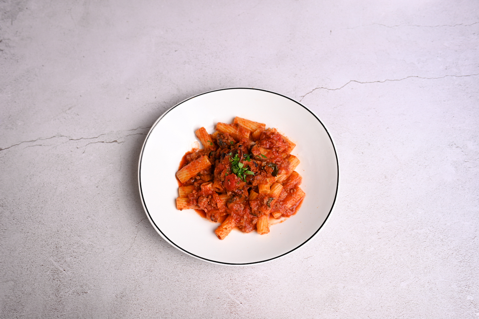 Order Rigatoni Bolognese food online from Maria's Italian Kitchen store, Brentwood on bringmethat.com