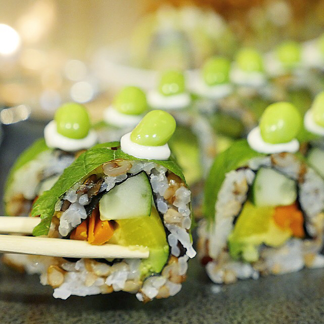 Order Green Man Vegan Roll food online from Sushi Enya store, Los Angeles on bringmethat.com