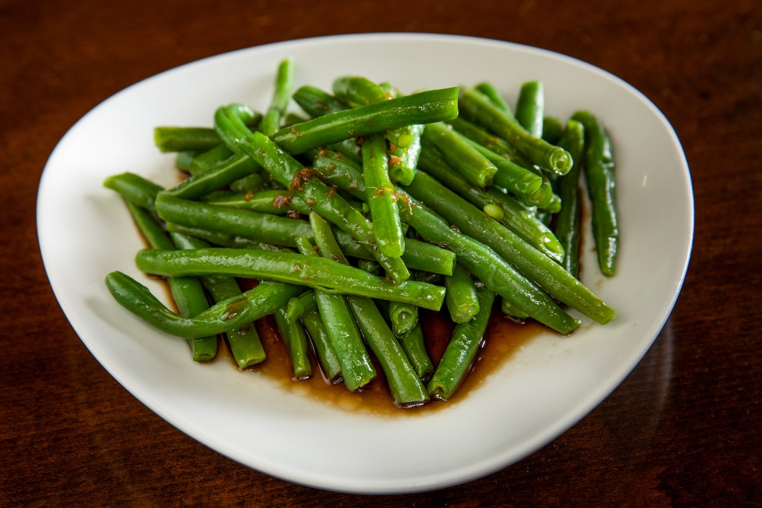 Order +Ginger Sour String Beans food online from Han Dynasty store, New York on bringmethat.com