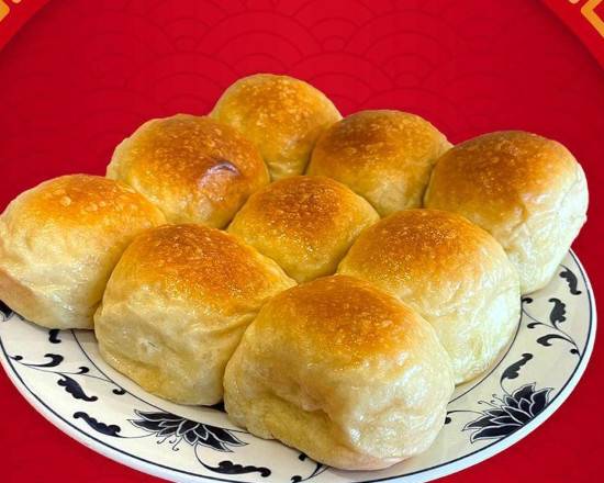 Order Chinese Dinner Rolls / Pan Ternura Chino (6 pcs) food online from Hong Kong Alleys Kitchen store, Union Park on bringmethat.com