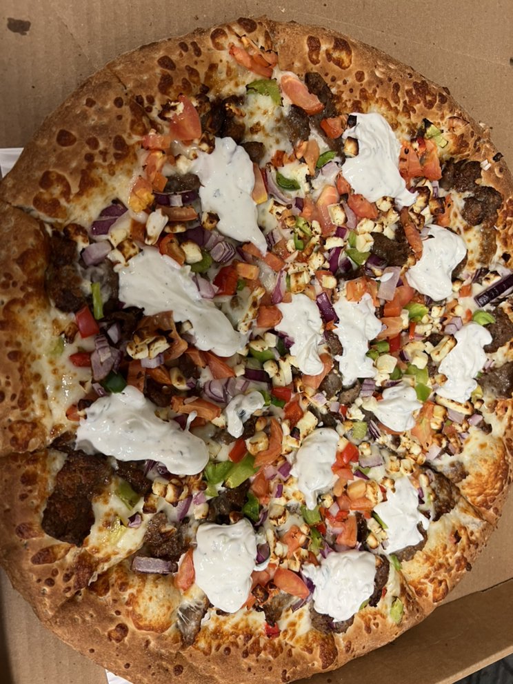 Order Gyro Pizza food online from Moes Pizza store, Paso Robles on bringmethat.com