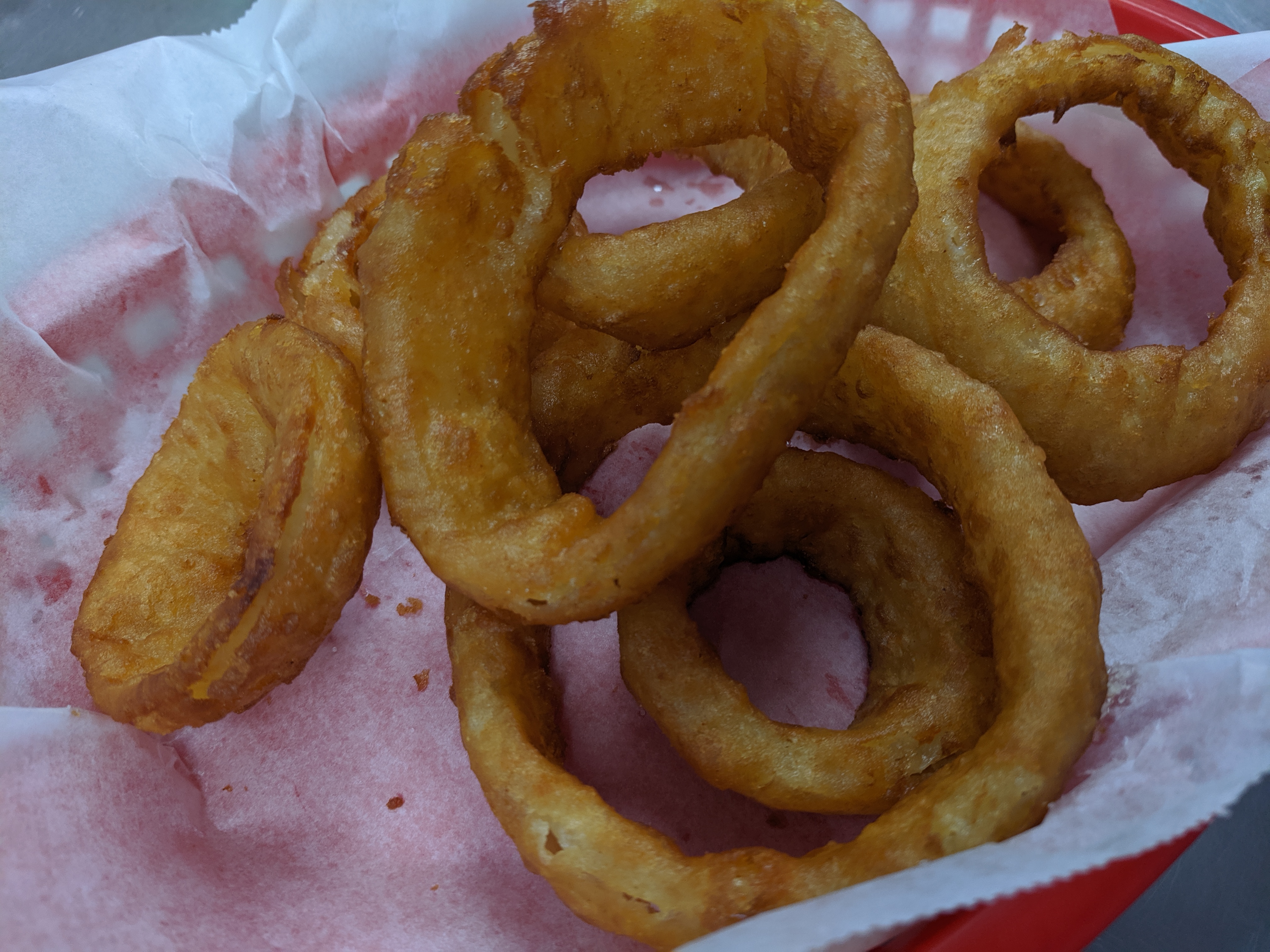 Order Large Onion Rings food online from Eagle Restaurant store, Downers Grove on bringmethat.com