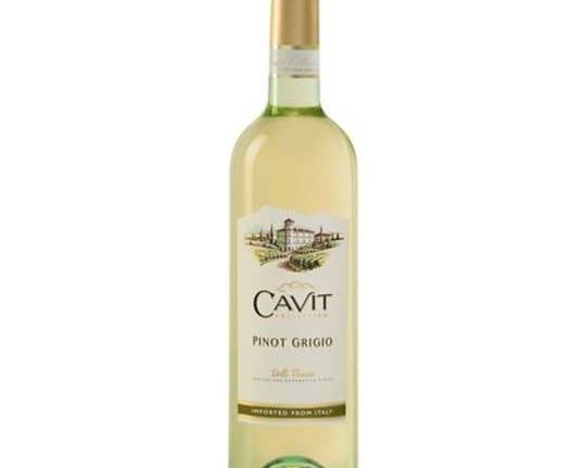 Order Cavit Pinot Grigio, 750mL white wine (12.1% ABV) food online from House Of Wine store, New Rochelle on bringmethat.com