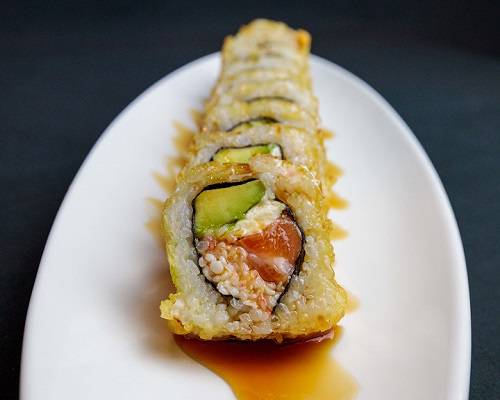 Order Las Vegas Roll – Deep Fried Roll food online from Sushi Factory store, Azusa on bringmethat.com