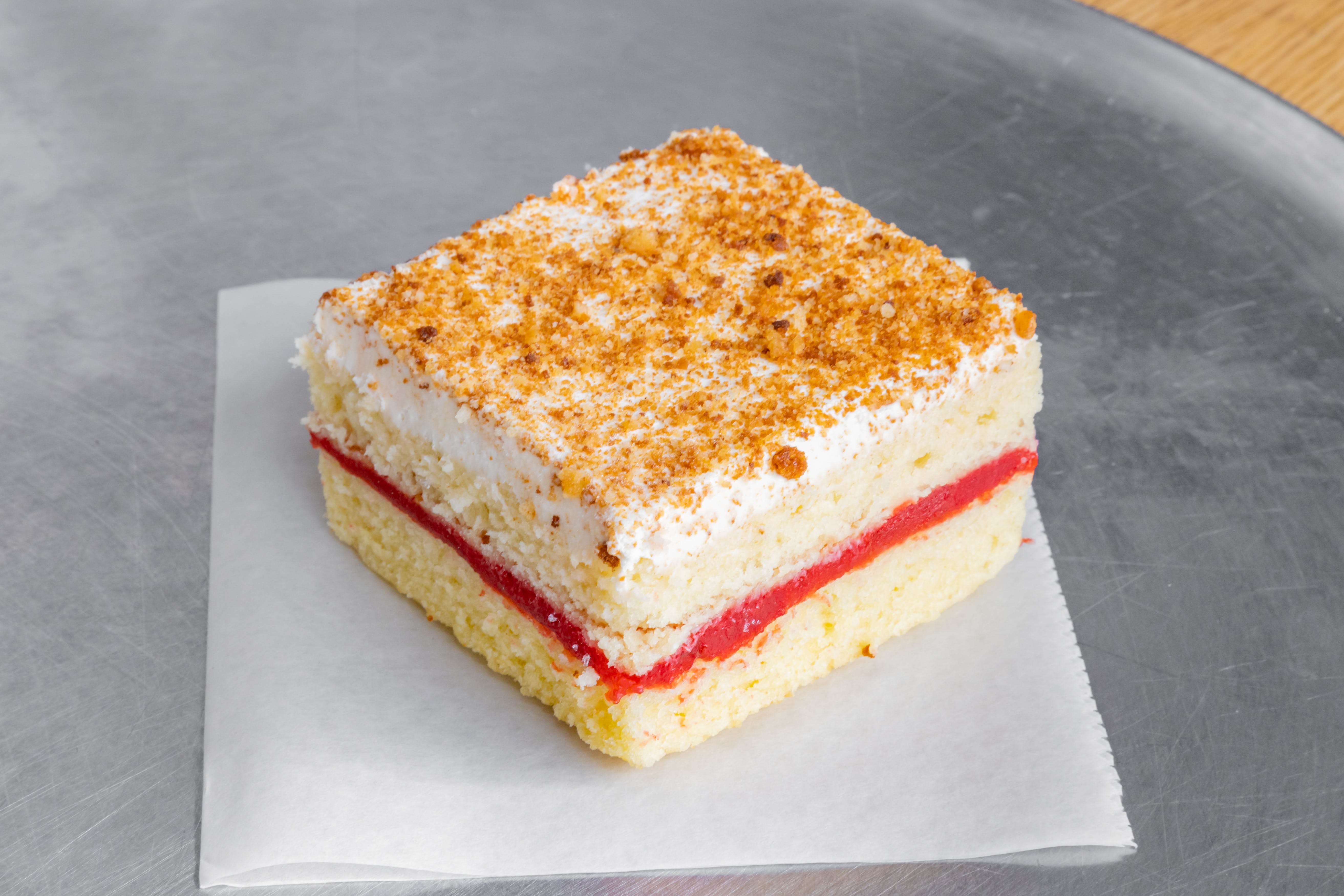 Order Strawberry Shortcake - Dessert food online from Emilio's Pizza store, Burbank on bringmethat.com