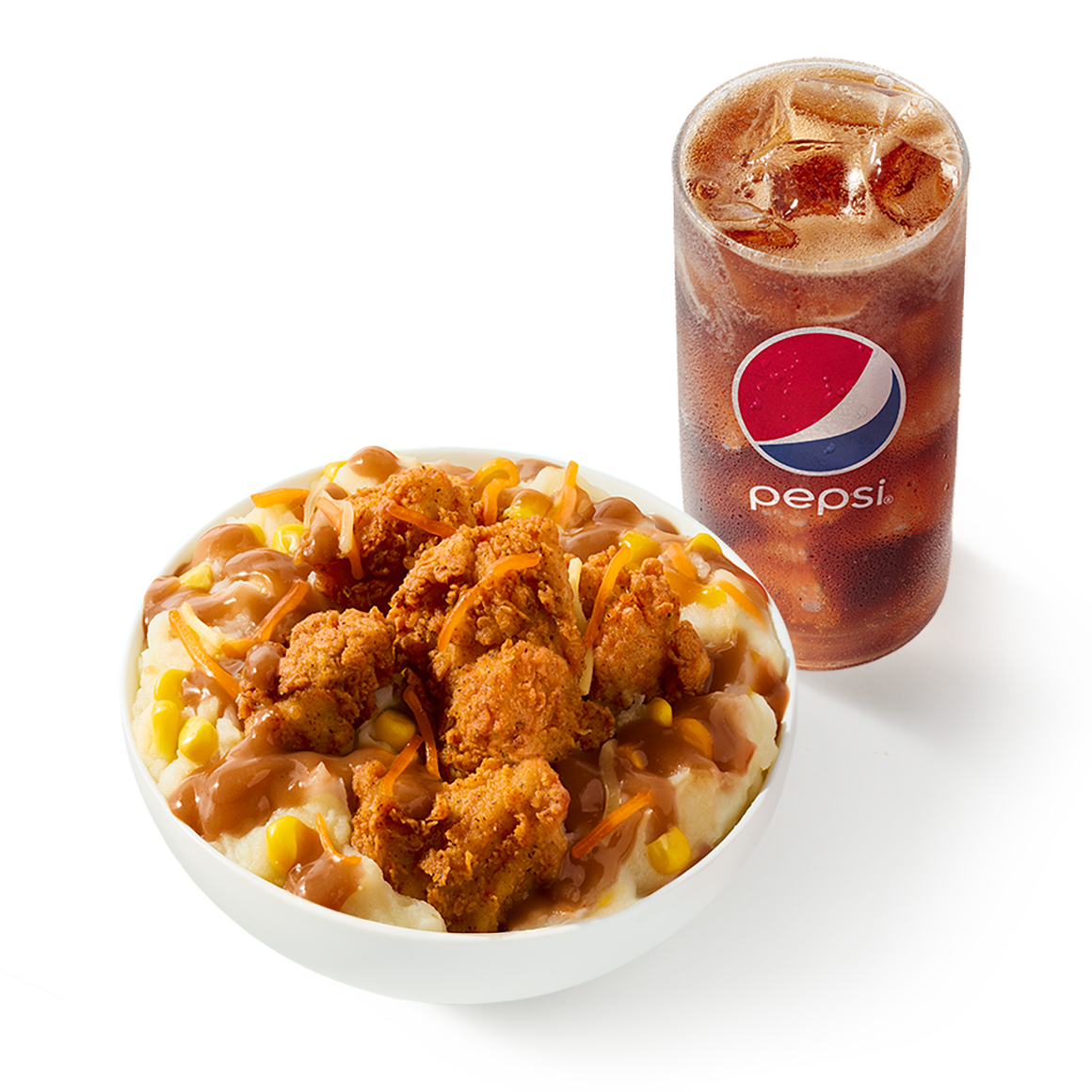 Order Famous Bowl Combo food online from KFC store, Clover on bringmethat.com