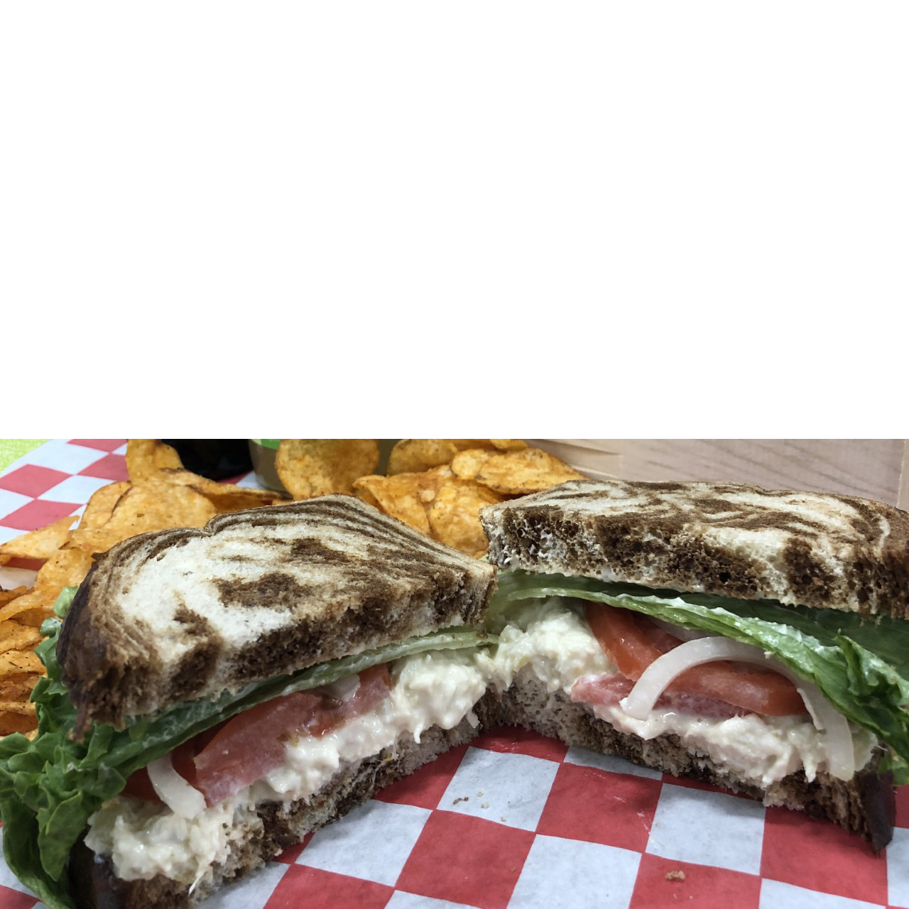 Order Chicken Salad Sandwich food online from Mousehouse Cheesehaus store, Windsor on bringmethat.com