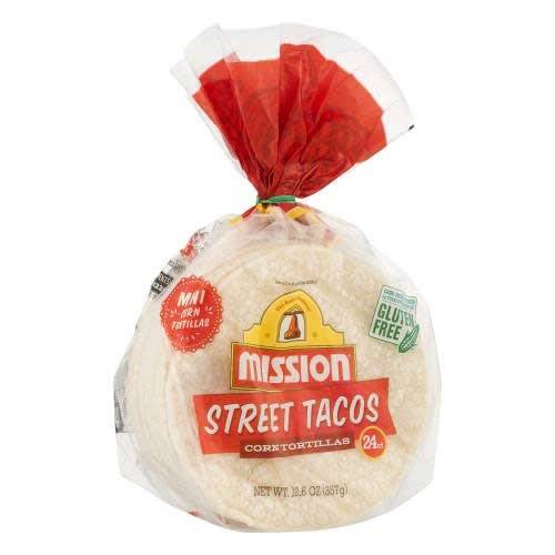 Order Mission · Street Tacos Corn Tortillas (24 tortillas) food online from United Supermarkets store, Plainview on bringmethat.com