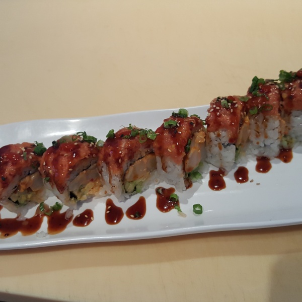 Order Fire Cracker Roll food online from Toyo Sushi store, Torrance on bringmethat.com