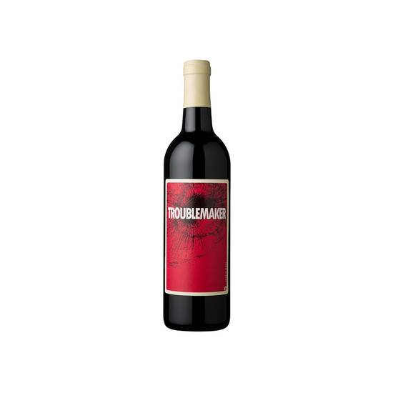 Order Troublemaker Red Blend 750ml | 14% abv food online from Pink Dot Logan Heights store, San Diego on bringmethat.com