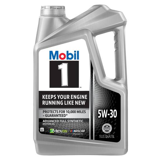 Order Mobil 1 5W30 Api Sn Fully Synthetic Engine Oil food online from Pepack Sunoco store, Peapack on bringmethat.com