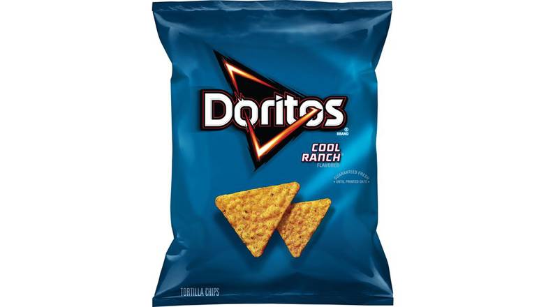 Order Doritos Cool Ranch Flavored Tortilla Chips food online from Red Roof Market store, Lafollette on bringmethat.com