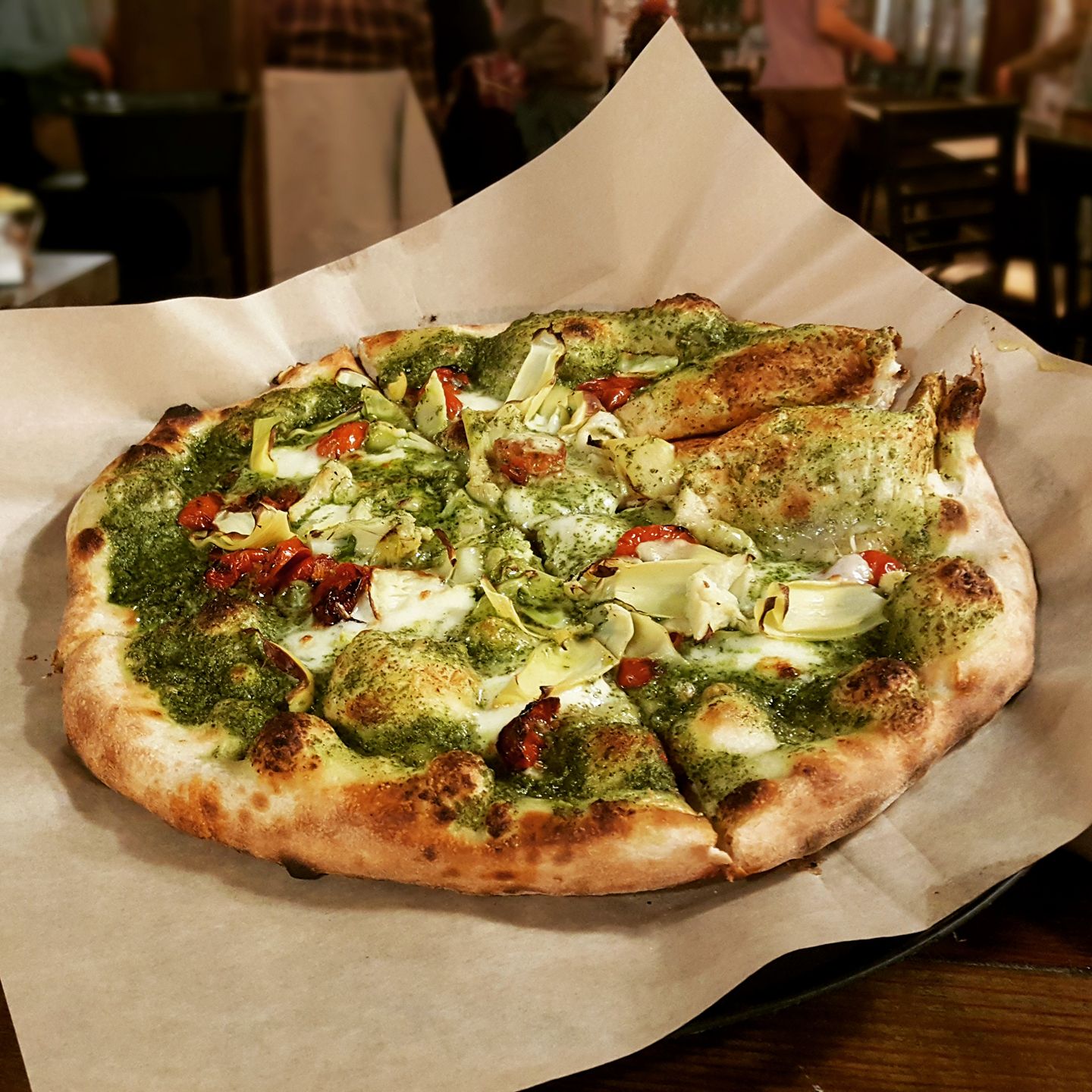 Order Pesto Pizza food online from Just Tapd store, Macon on bringmethat.com