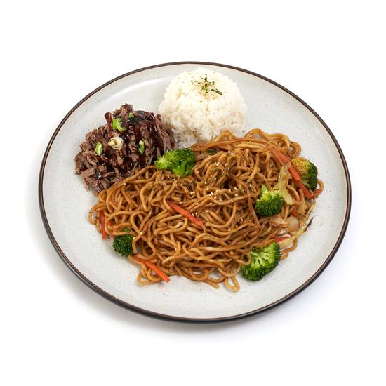 Order Beef Yakisoba food online from Yogis Grill store, Tempe on bringmethat.com