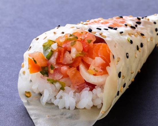Order Sashimi Ceviche Hand Roll food online from SushiStop Culver City store, Culver City on bringmethat.com