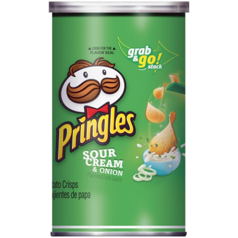 Order Pringles Sour Cream & Onion 2.3oz food online from 7-Eleven store, Mint Hill on bringmethat.com