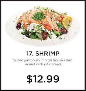 Order 17. Shrimp food online from Mystic Grill store, La Mesa on bringmethat.com