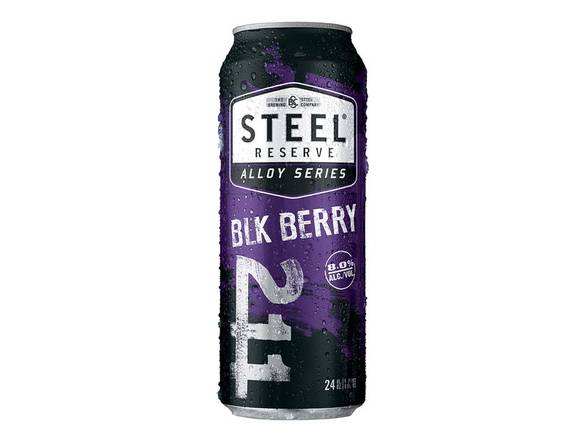 Order Steel Reserve Alloy Series Hard Blackberry - 24oz Can food online from Jenny Liquors store, Mt Prospect on bringmethat.com