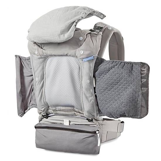 Order Infantino® In Season 5-Layer Ergonomic Carrier in Grey food online from Bed Bath & Beyond store, Lancaster on bringmethat.com