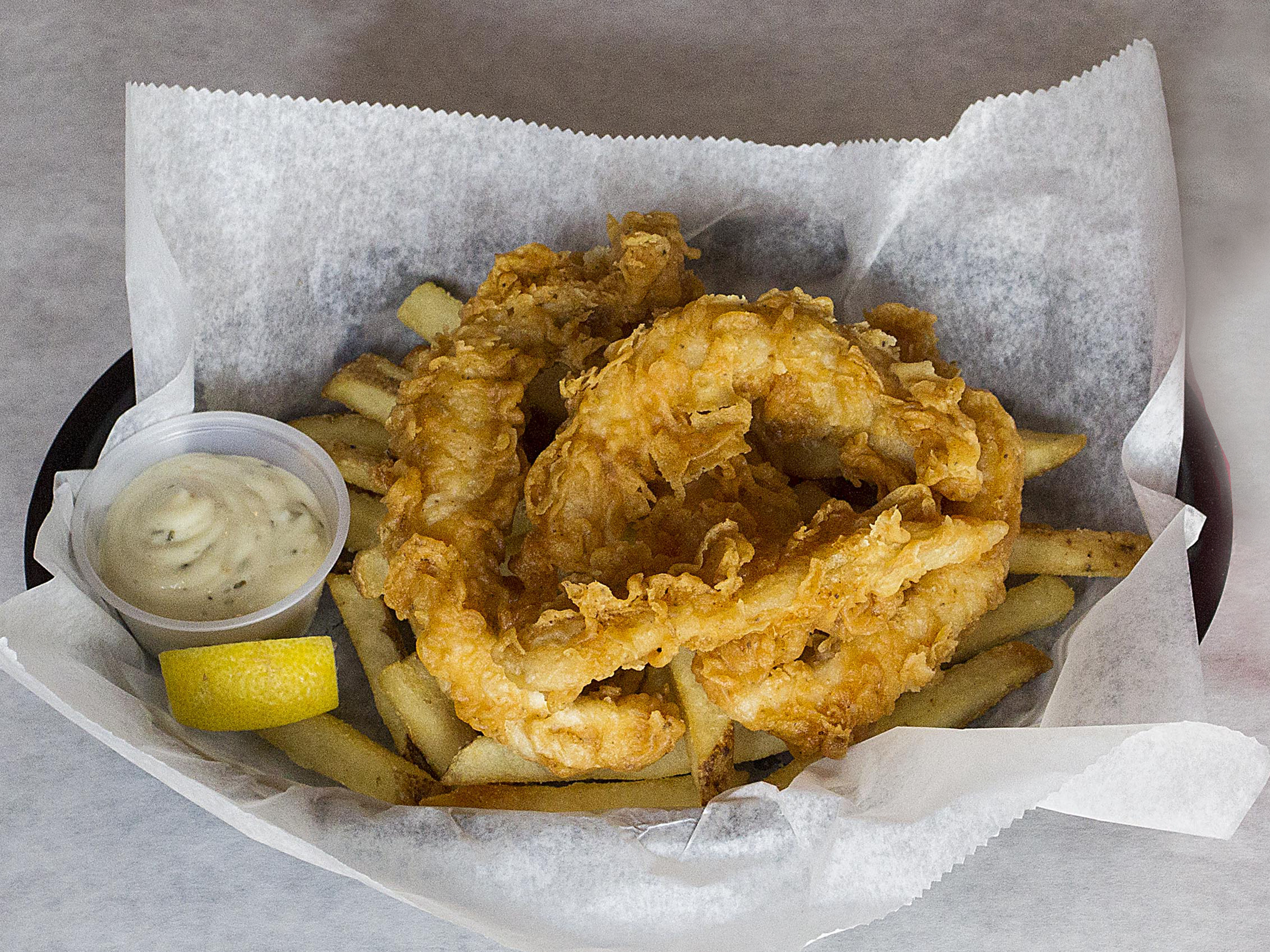 Order Fried Catfish Basket food online from Holly Crab store, Boston on bringmethat.com