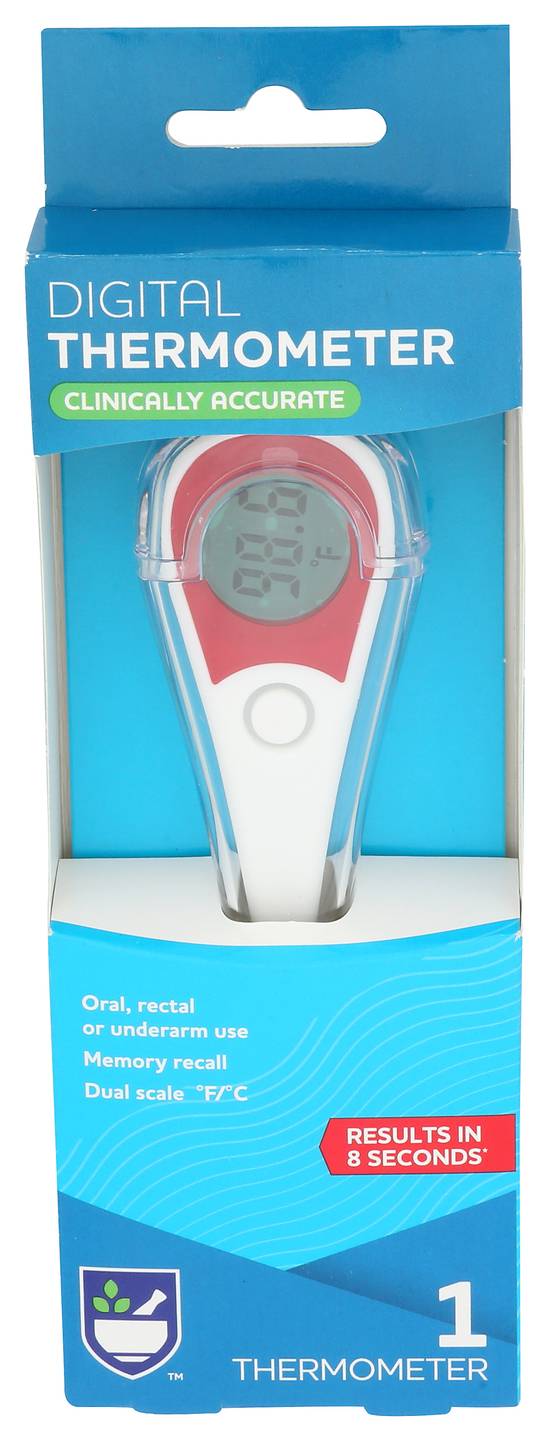 Order Rite Aid Digital Large Thermometer Reading 8 Seconds (1 ct) food online from Rite Aid store, EUREKA on bringmethat.com